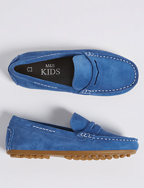 Kids’ Suede Slip-on Shoes Image 2 of 5