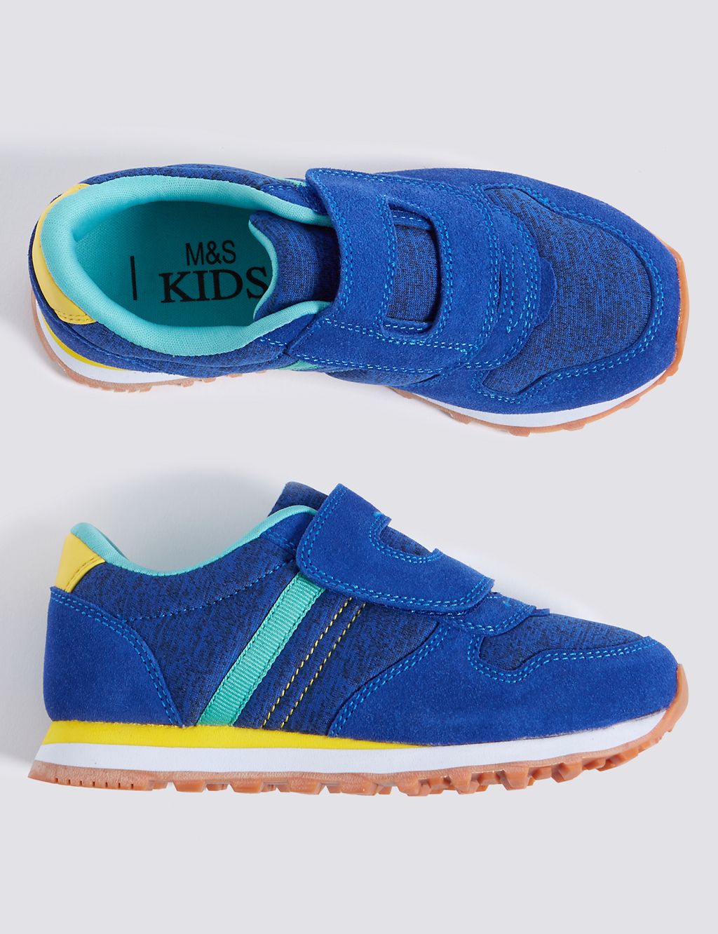 Kids’ Suede Trainers (5 Small - 12 Small) 1 of 5