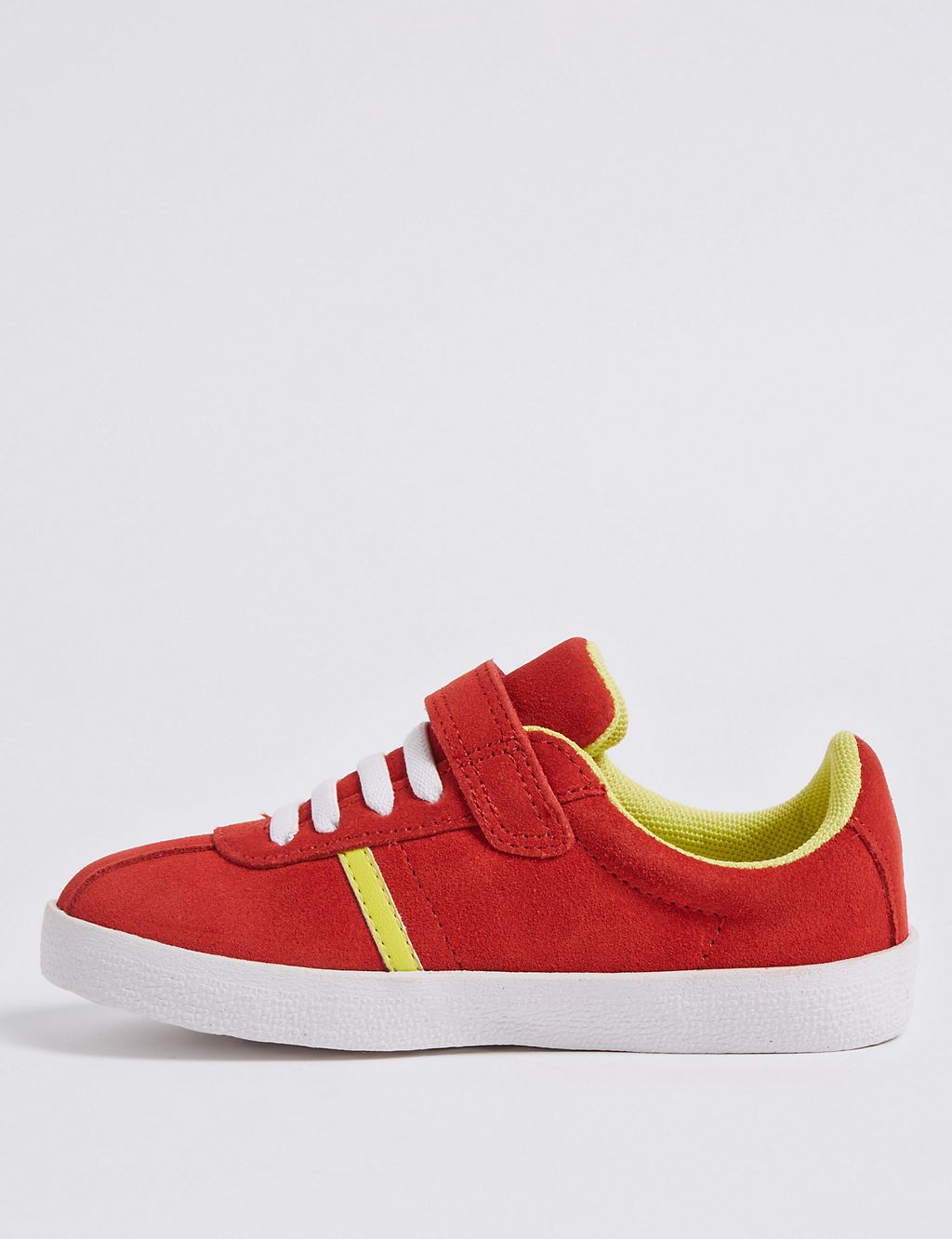 Kids’ Suede Trainers (5 Small - 12 Small) 2 of 4