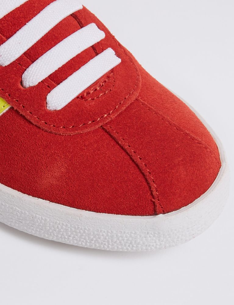 Kids’ Suede Trainers (5 Small - 12 Small) 4 of 4