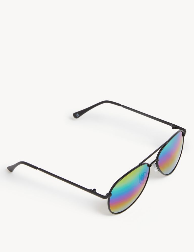 M&S Boys Sunglasses - M-L - Black