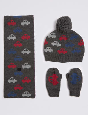 hat scarf and gloves for boys
