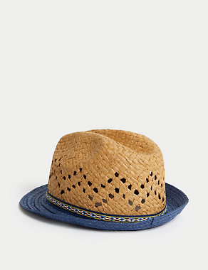 Kids' Trilby Sun Hat (1-13 Yrs) Image 2 of 3