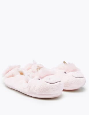 big unicorn slippers