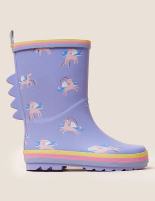 Unicorn wellies size 13 Clearance