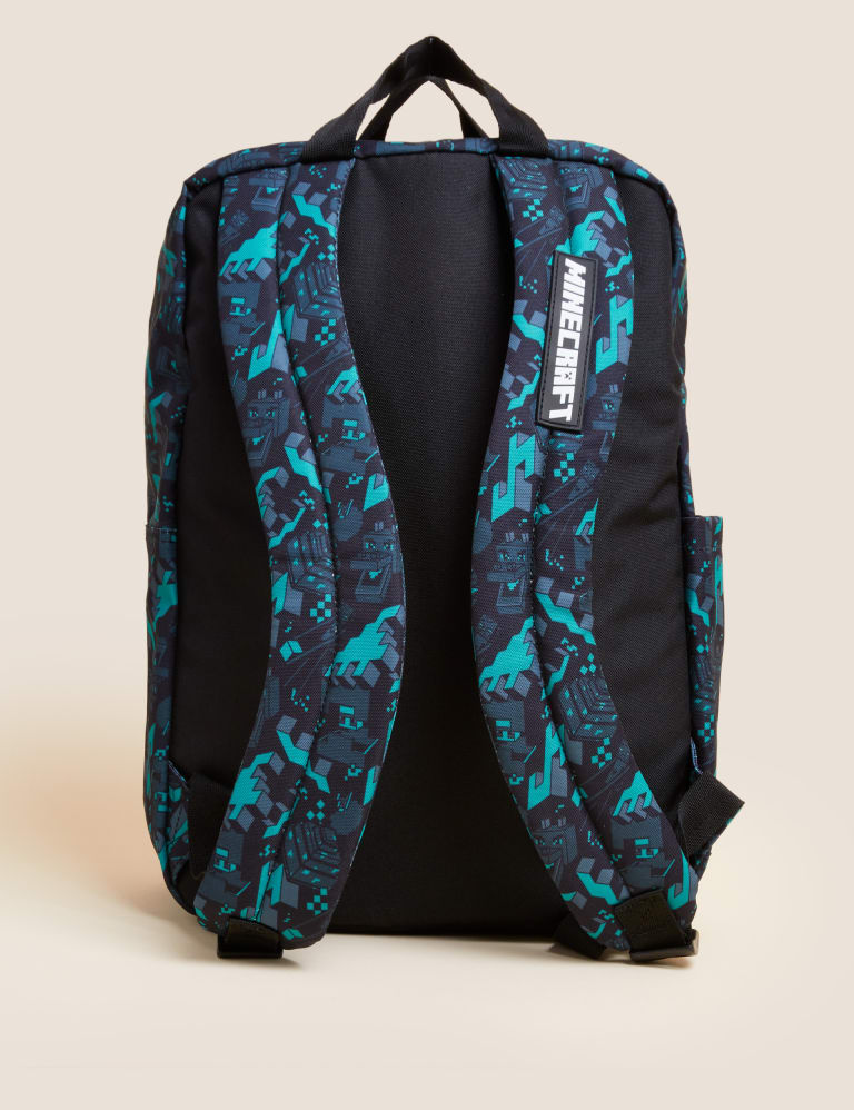 Kids’ Water Repellent Minecraft™ School Backpack 4 of 5