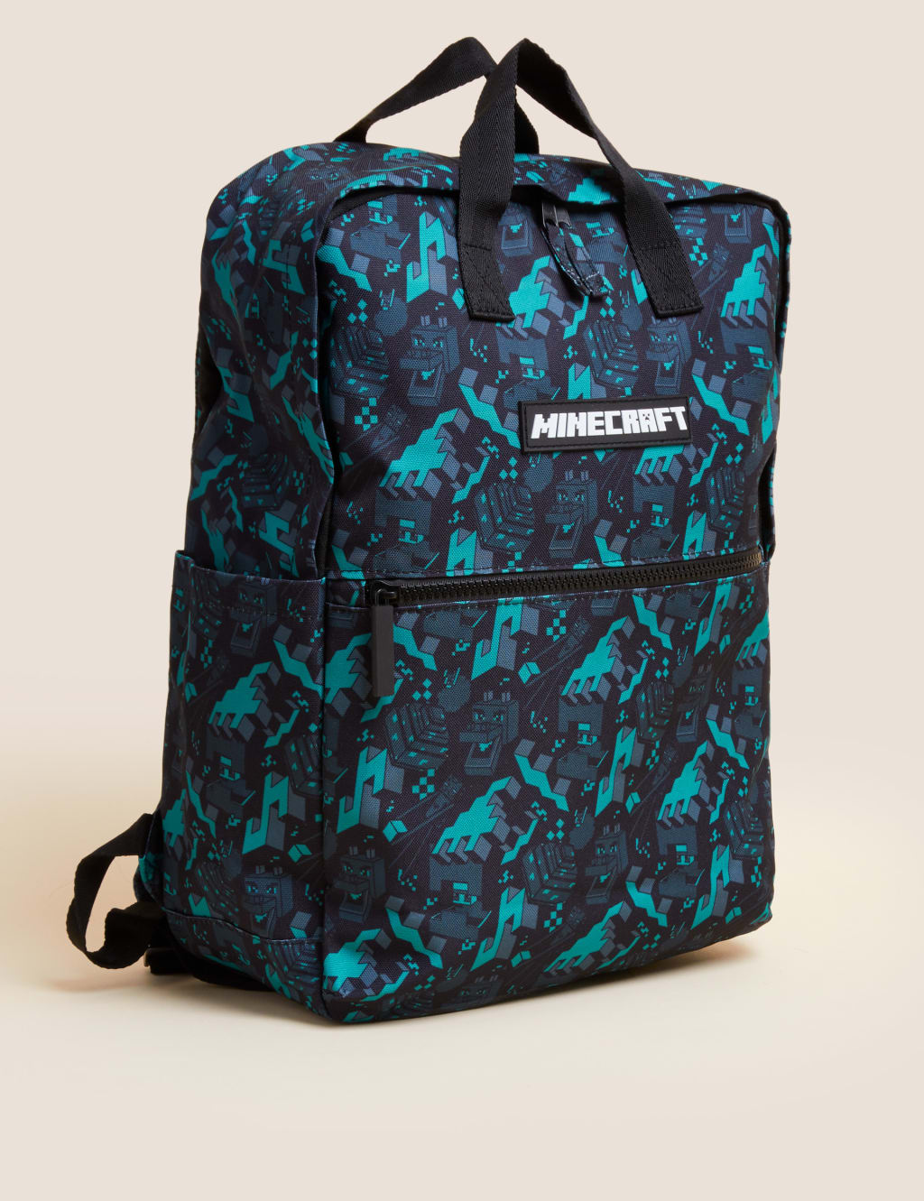 Kids’ Water Repellent Minecraft™ School Backpack 3 of 5