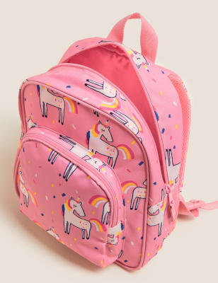 Kids Water Repellent Unicorn School Backpack M S