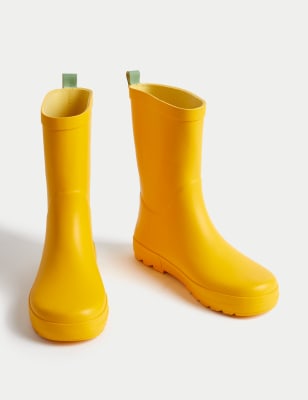 Kids sales orange wellies