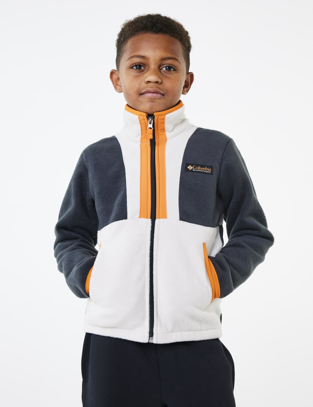 Columbia kids sale fleece jacket