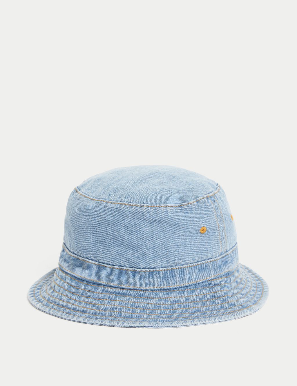 Kids Cotton Plain Bucket Hat (1-13 Yrs) 3 of 4