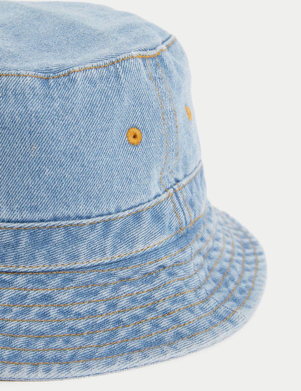 Kids Cotton Plain Bucket Hat (1-13 Yrs) 2 of 4