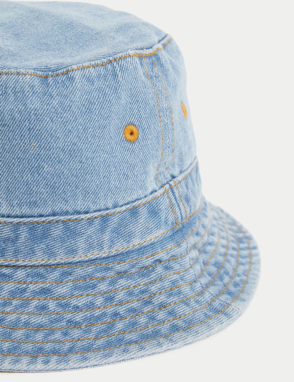 Kids Cotton Plain Bucket Hat (1-13 Yrs) 2 of 4