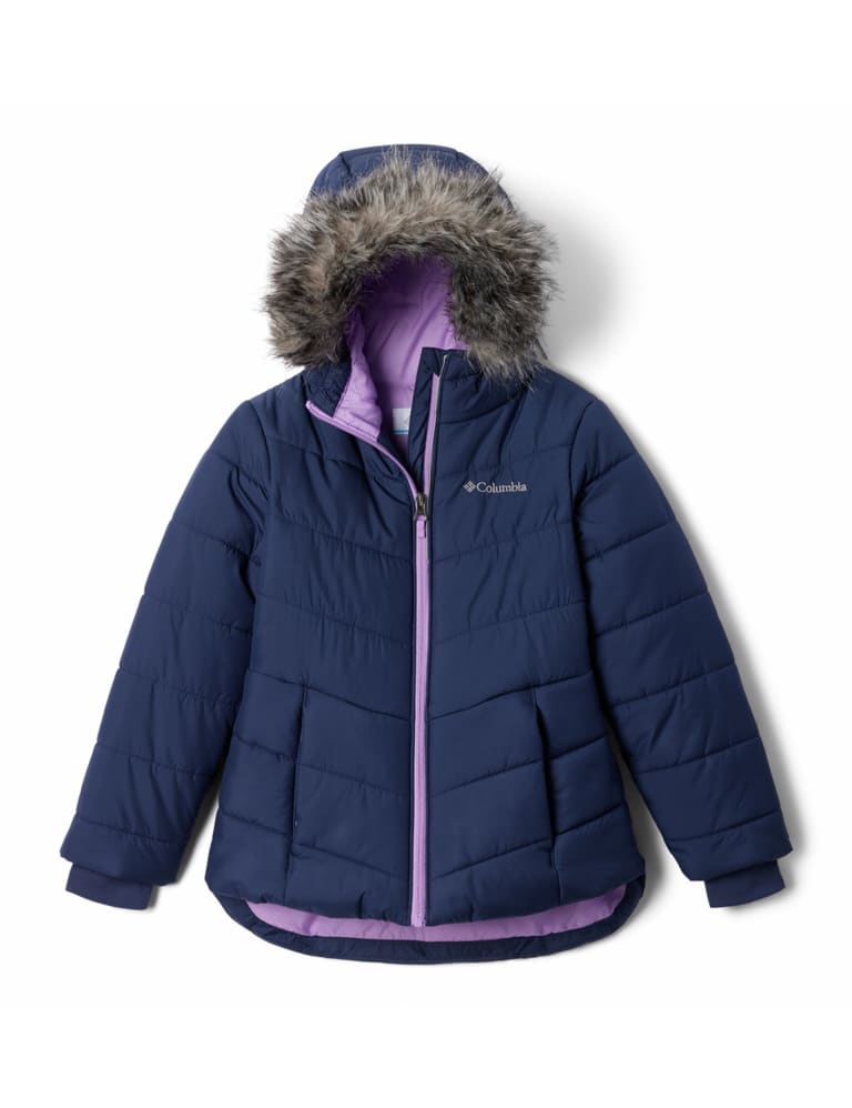 Kids Katelyn Crest II Hooded Padded Jacket
