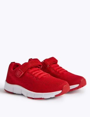 red kids trainers