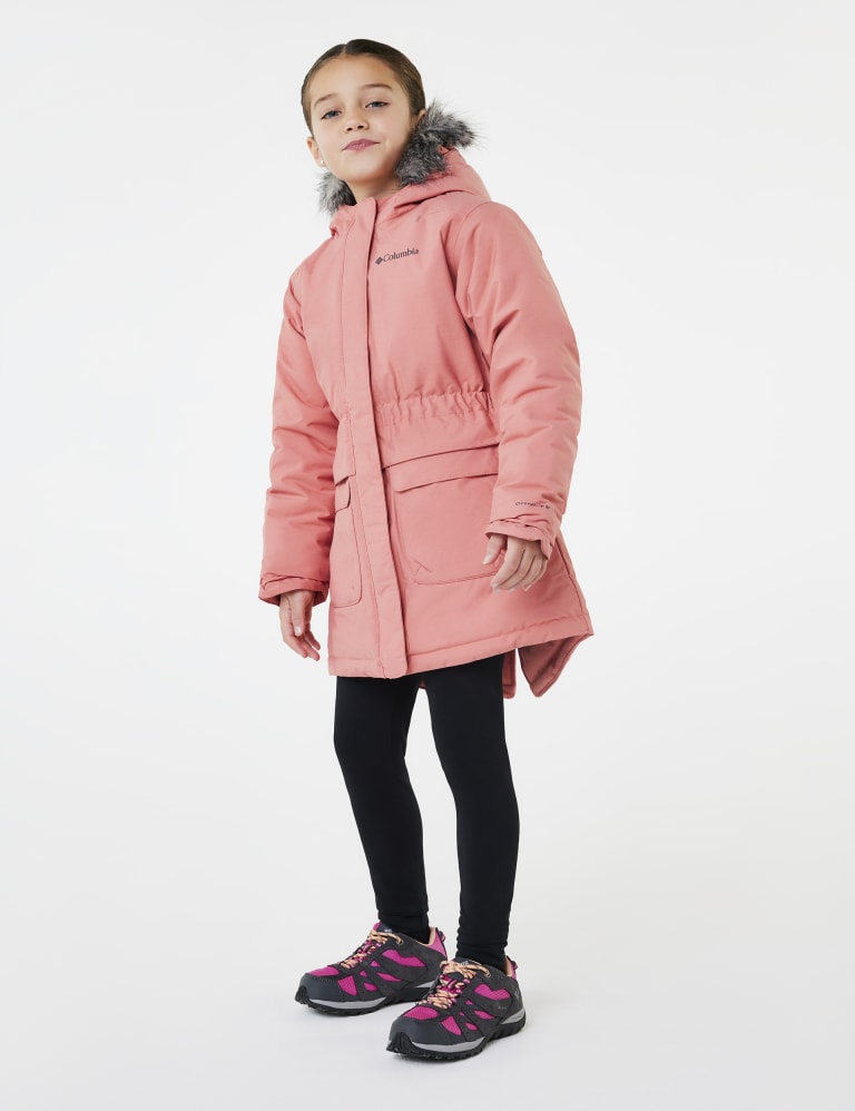 Kids Nordic Strider Hooded Jacket Columbia M S