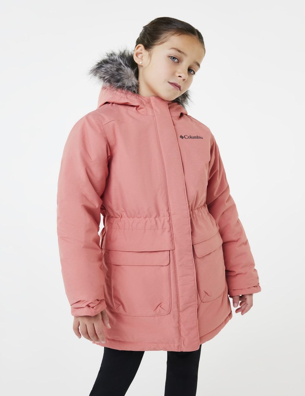 Kids Nordic Strider Hooded Jacket Columbia M S