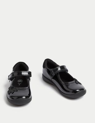 Kids Patent Leather School Shoes (8 Small - 1 Large) Image 2 of 6