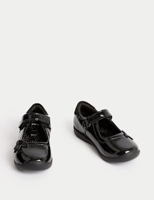 Kids Patent Leather School Shoes (8 Small - 1 Large) Image 2 of 6