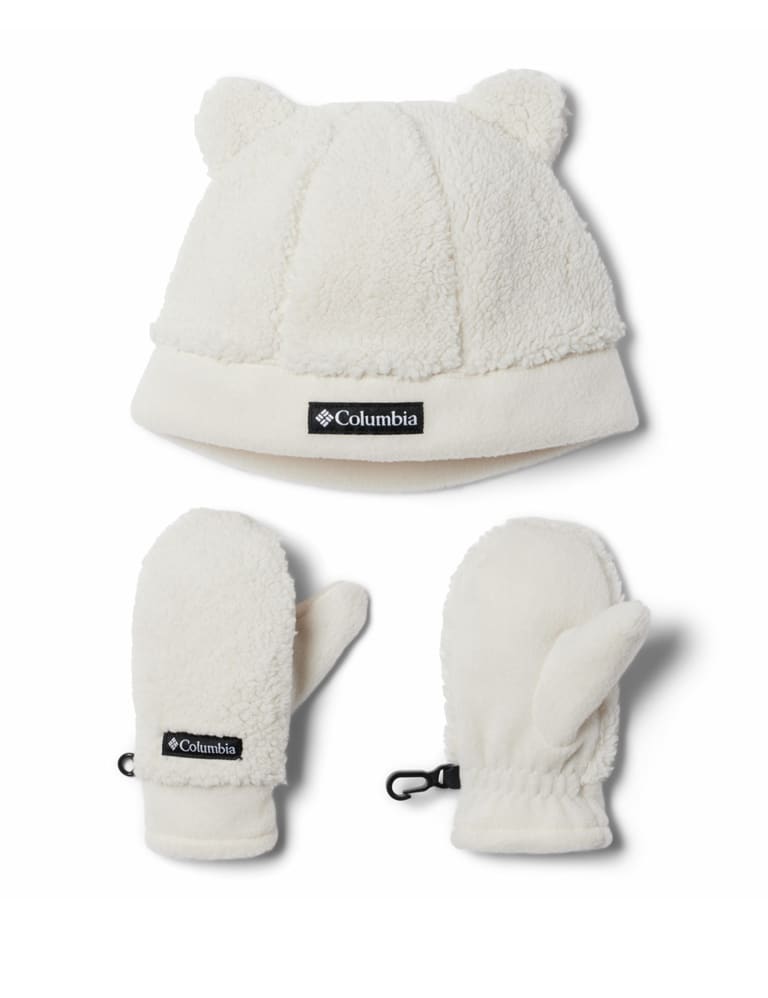 Kids Rugged Ridge Borg Hat and Mitten Set Columbia M S