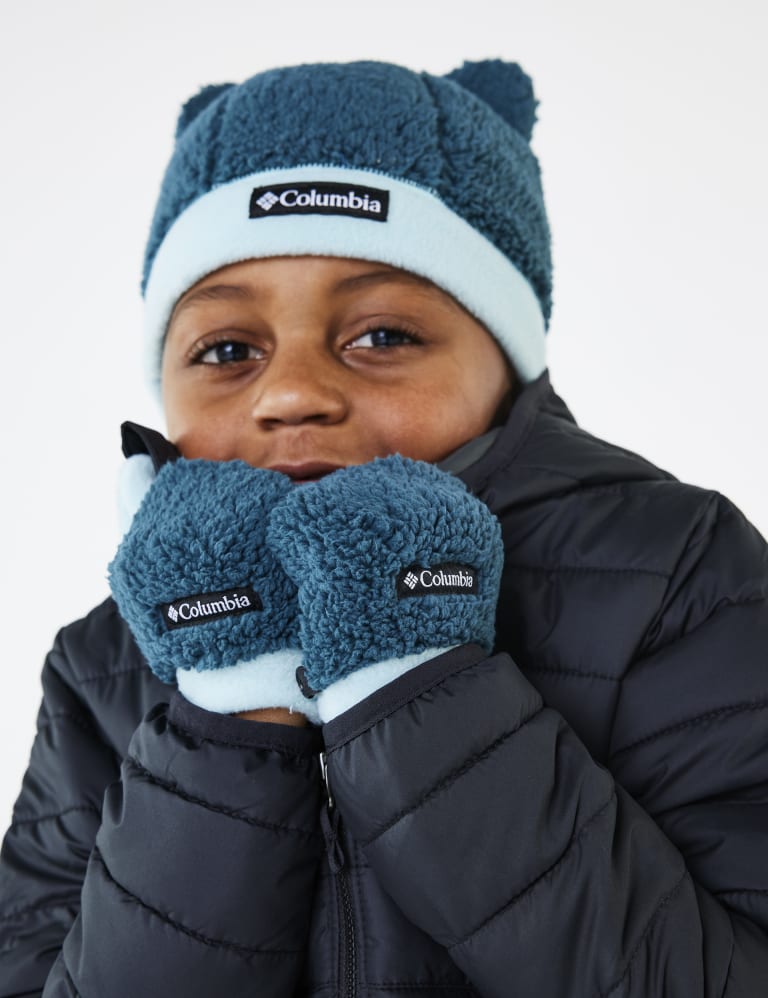 Kids Rugged Ridge Hat and Mitten Set Columbia M S