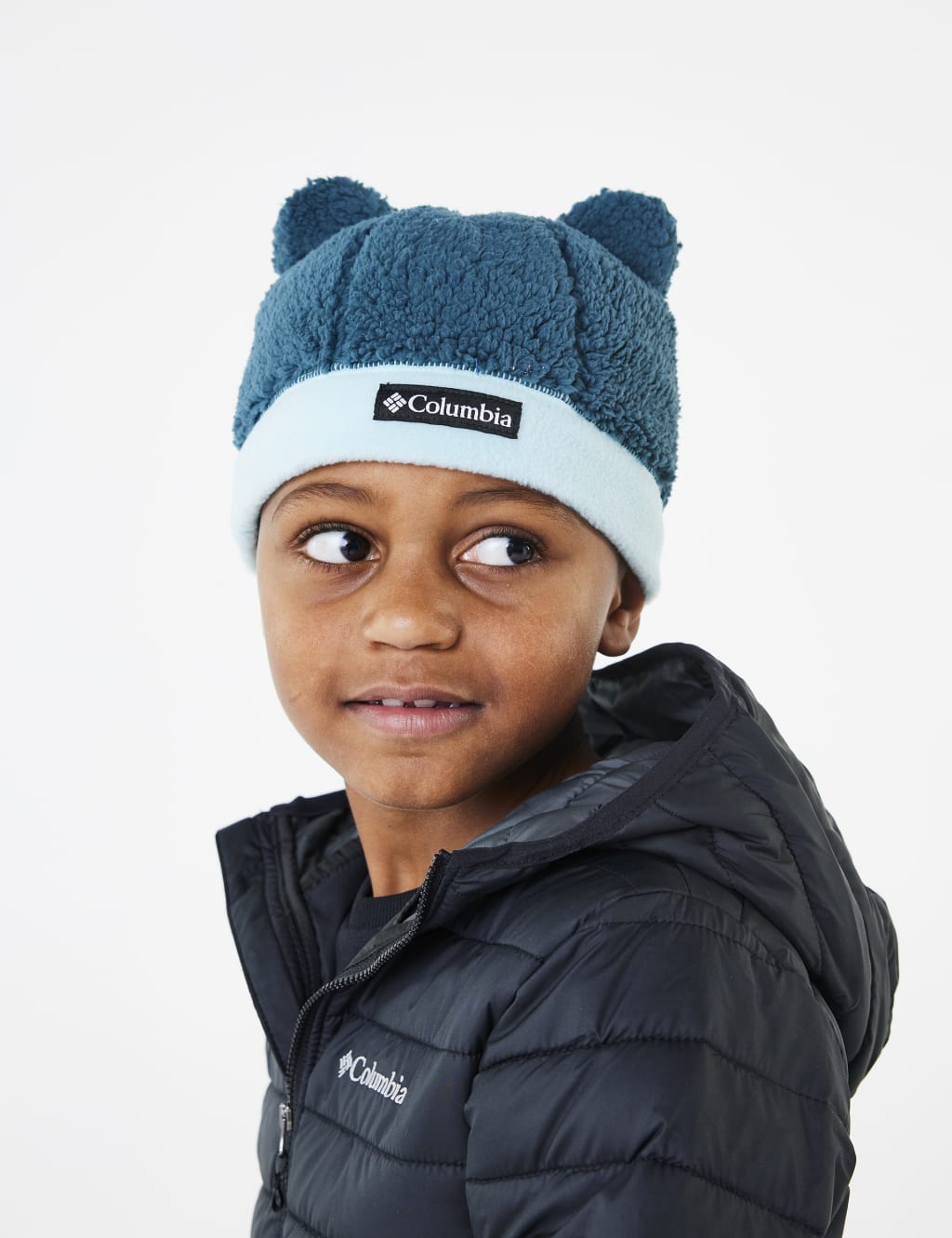 Kids Rugged Ridge Hat and Mitten Set Columbia M S