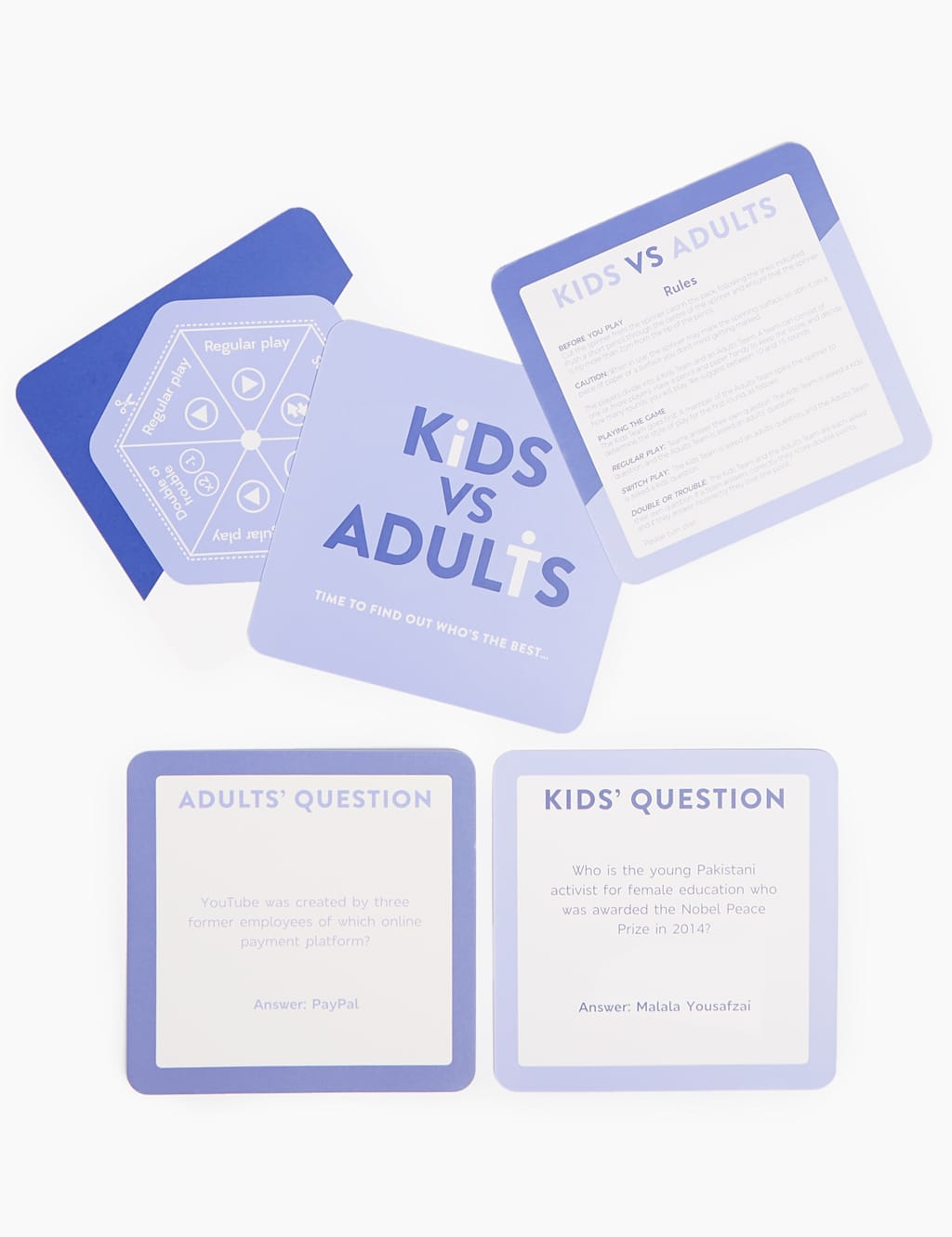 Kids vs Adults Card Game 3 of 4