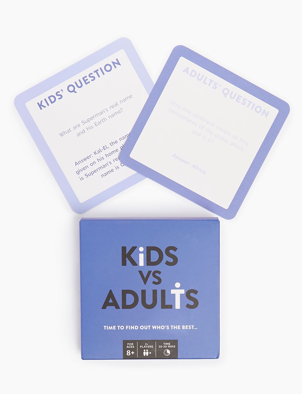 Kids vs Adults Card Game 1 of 4