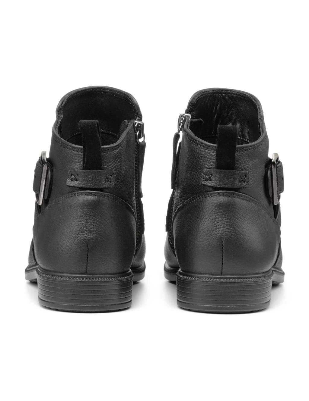 Kingsley Leather Buckle Ankle Boots Hotter M S