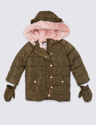 marks and spencer padded coats