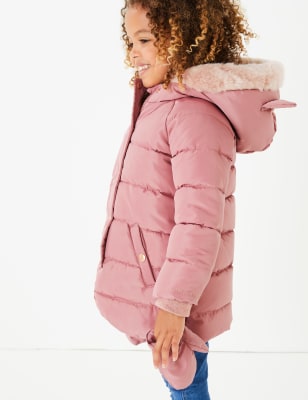 m&s girls coats