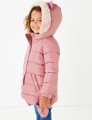 marks and spencers girls coats