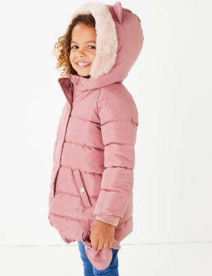 marks and spencer girls coats