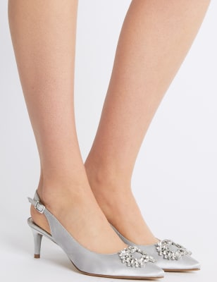 Kitten heel shoes 2024 marks and spencer