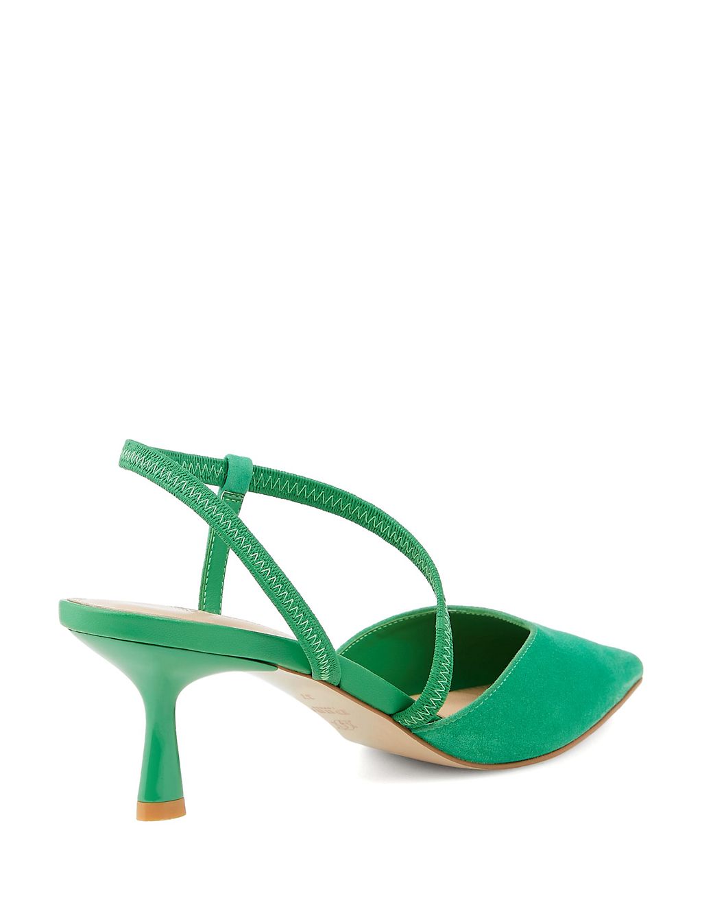 Kitten Heel Pointed Court Shoes 2 of 5