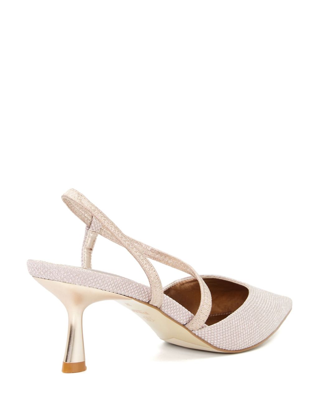Kitten Heel Pointed Court Shoes 5 of 5