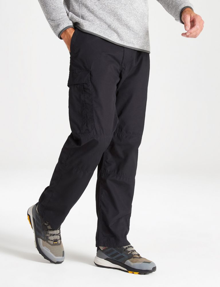 Kiwi Loose Fit Cargo Trousers | Craghoppers | M&S