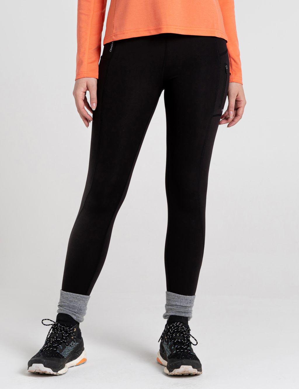 Craghoppers Women's Kiwi Pro Thermo Leggings - Frosted Pine