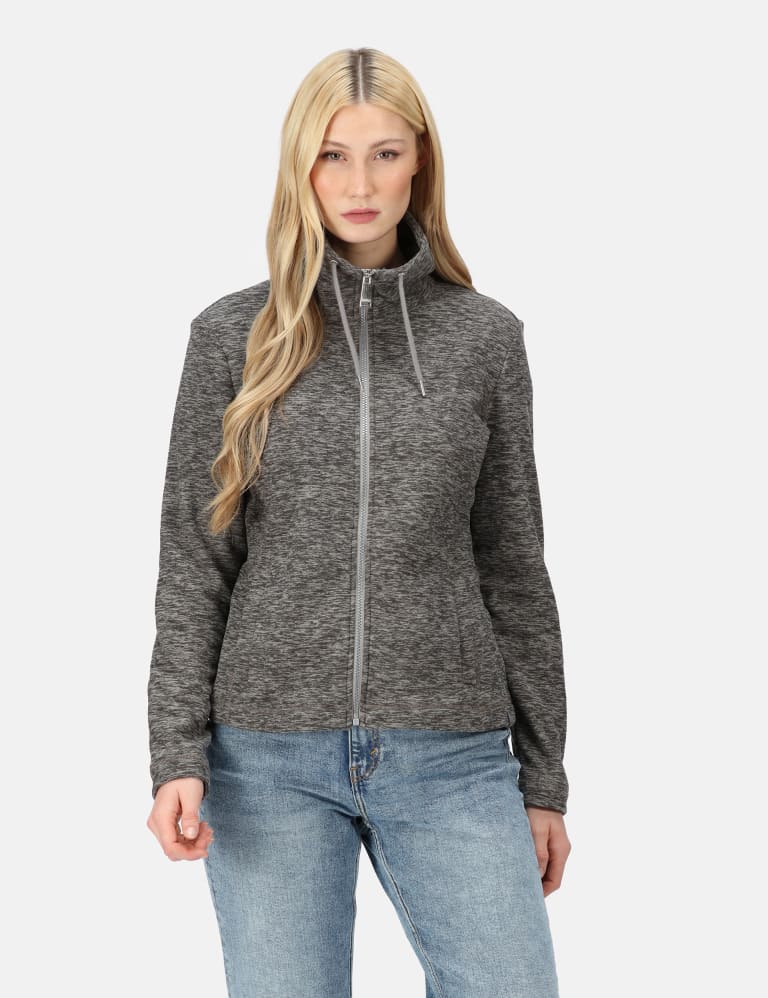 Kizmit Zip Up Funnel Neck Fleece 1 of 5