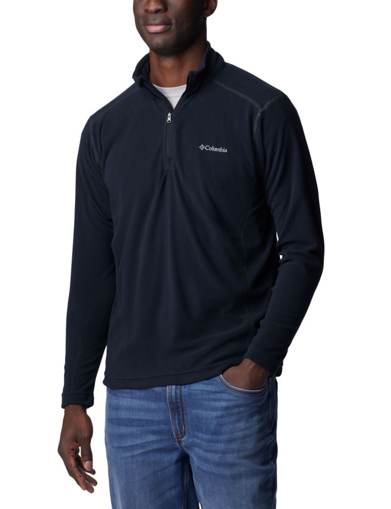 Fleece Half-Zip Pullover Shirt