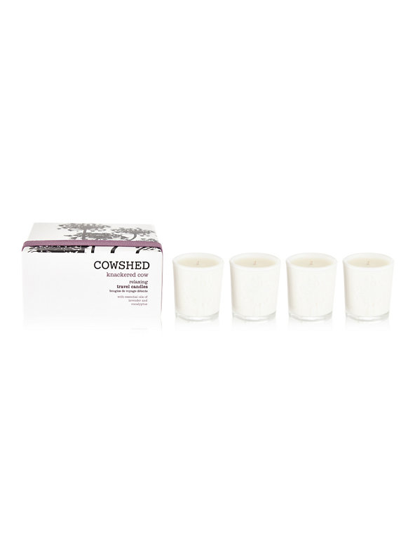 Knackered Travel Candles 40g Image 1 of 1