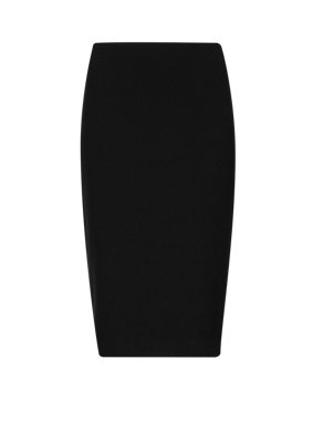 Knee Length Panelled Pencil Skirt Image 2 of 4