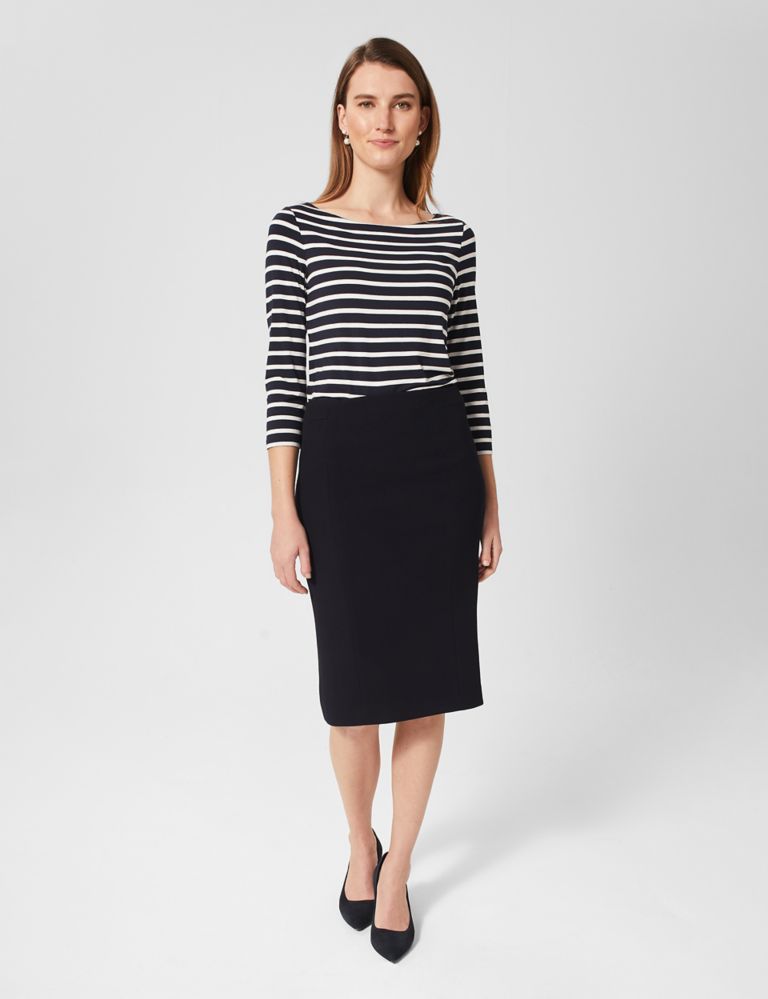 Buy Knee Length Pencil Skirt | HOBBS | M&S