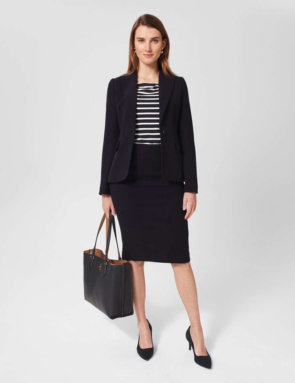 Knee Length Pencil Skirt HOBBS M S