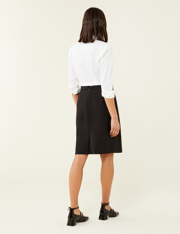 Knee length skirts m and s hot sale