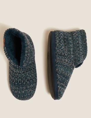 Slipper boots womens online m&s