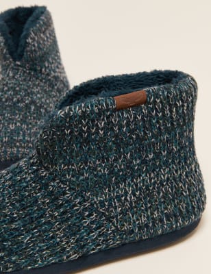 Knitted slipper boots outlet mens