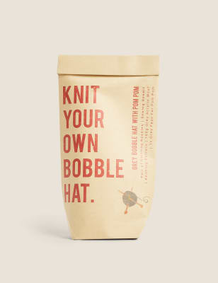 knit your own bobble hat