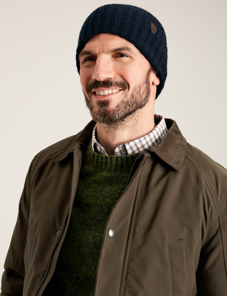 Knitted Beanie Hat Joules M&S