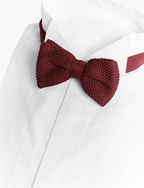 Knitted Bow Tie Image 2 of 4